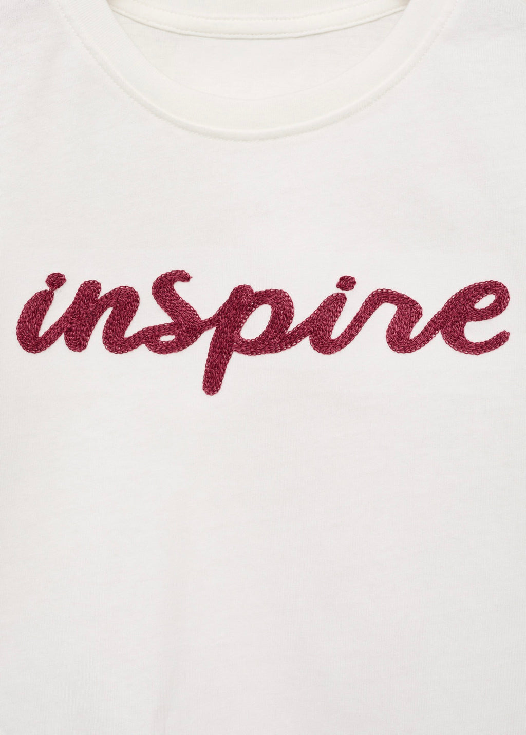 Camiseta Inspire blanco roto - niña