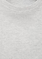 T-Shirt Sport Gris Clair Chiné - Fille