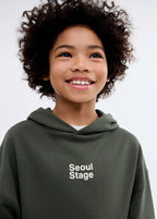 Sudadera Seoul Verde Bosque - Niño