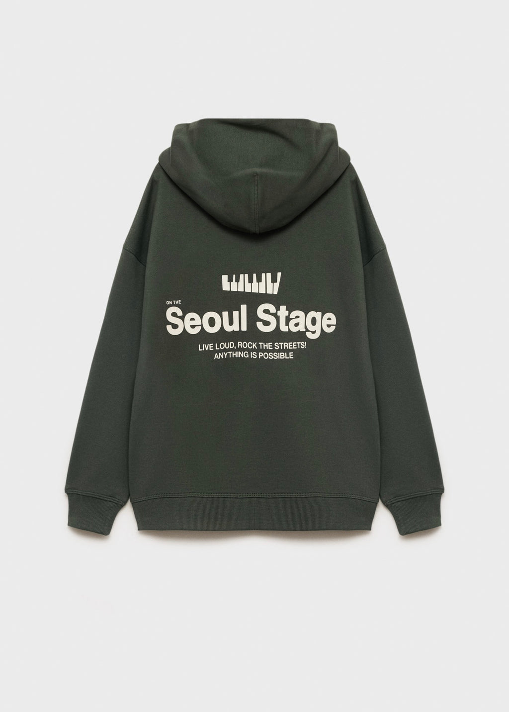 Sudadera Seoul Verde Bosque - Niño