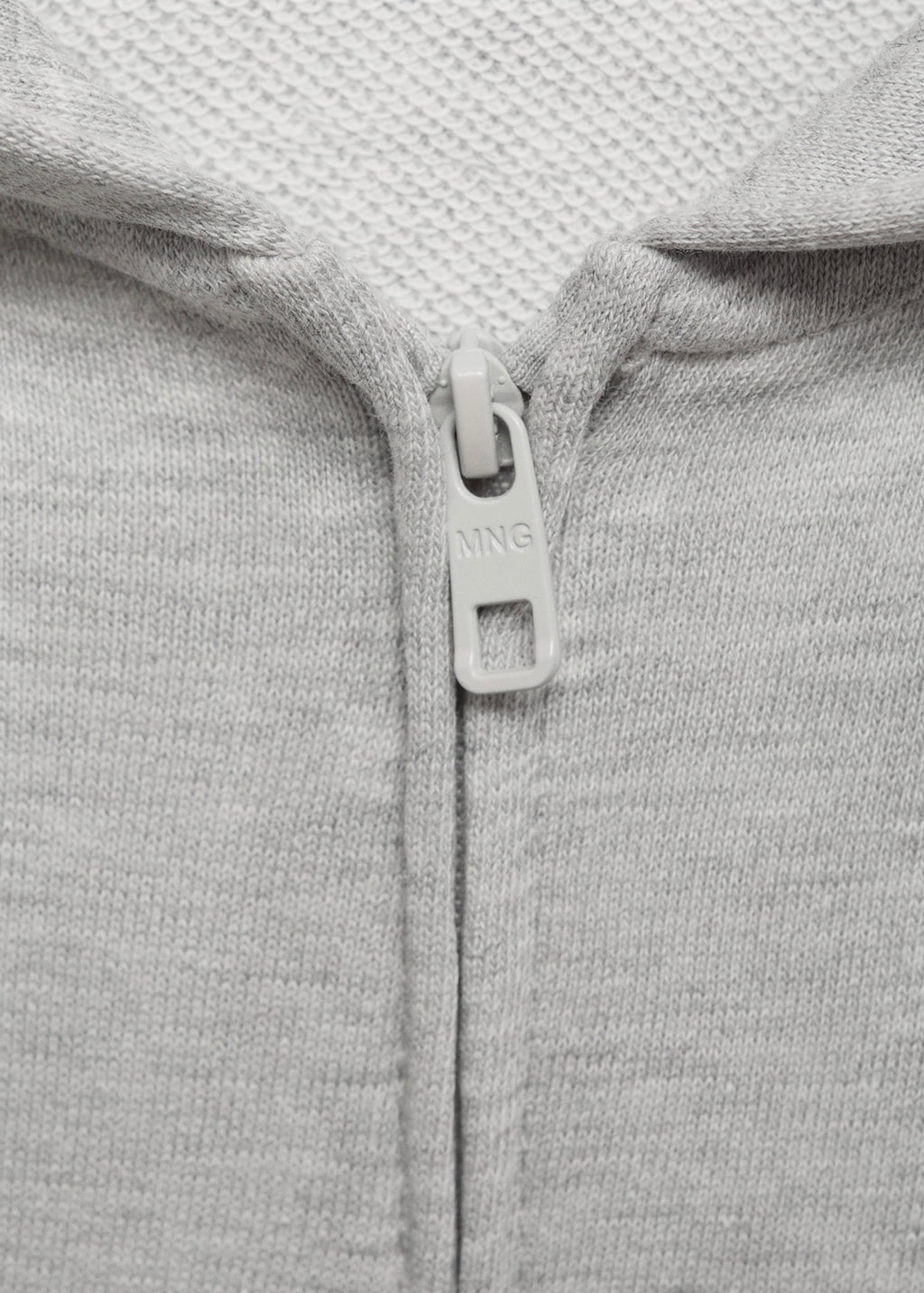 Sudadera Francia Gris Medio Jaspeado - Niño