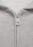 Sudadera Francia Gris Medio Jaspeado - Niño