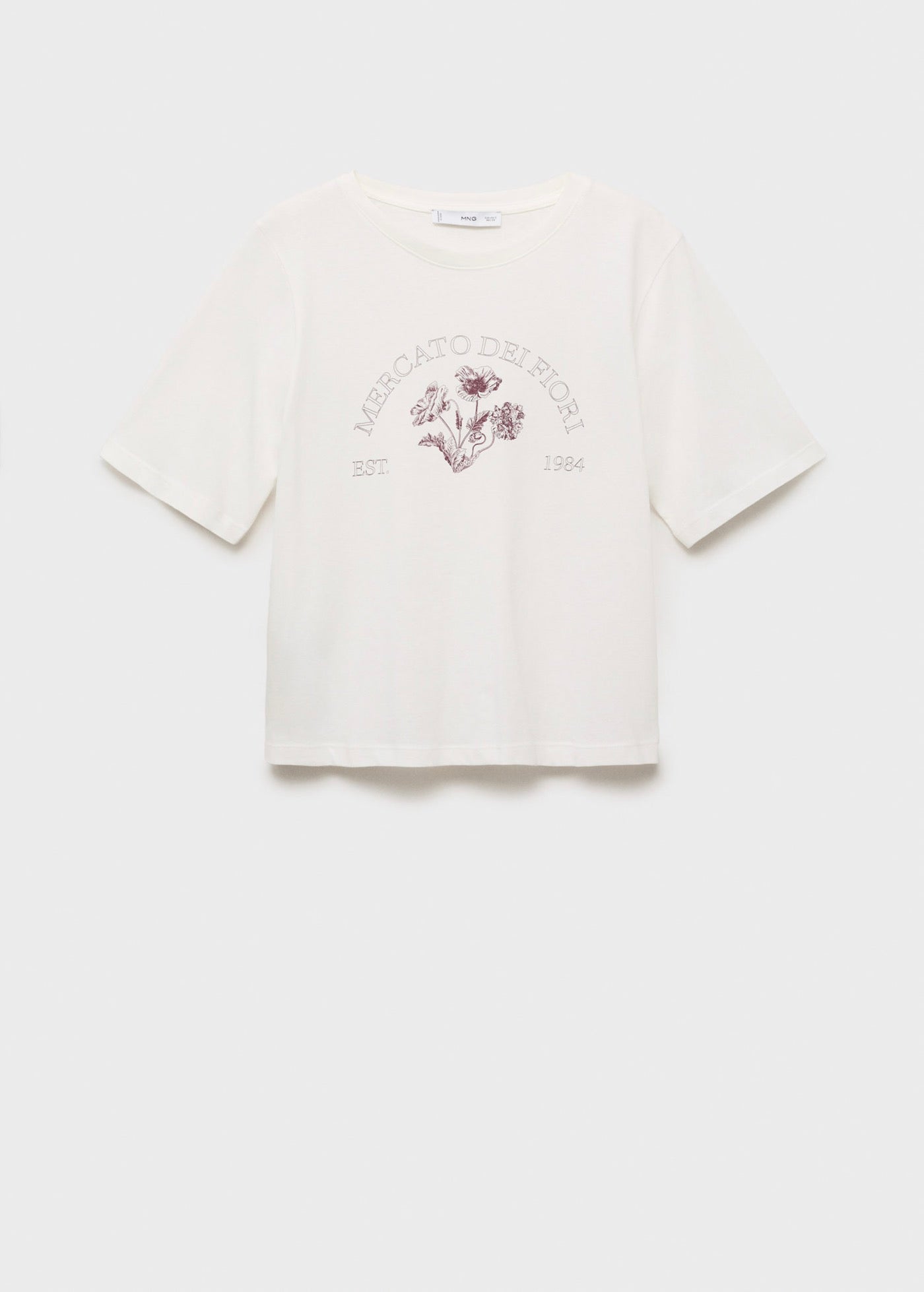 T-Shirt En Coton Imprimé