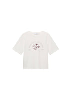 T-Shirt En Coton Imprimé