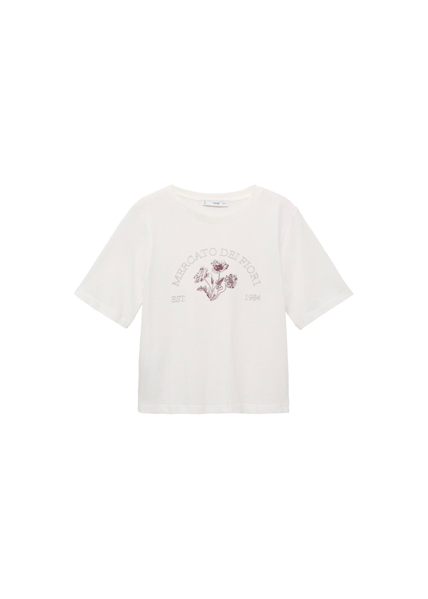 T-Shirt En Coton Imprimé