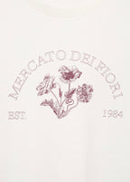 T-Shirt En Coton Imprimé