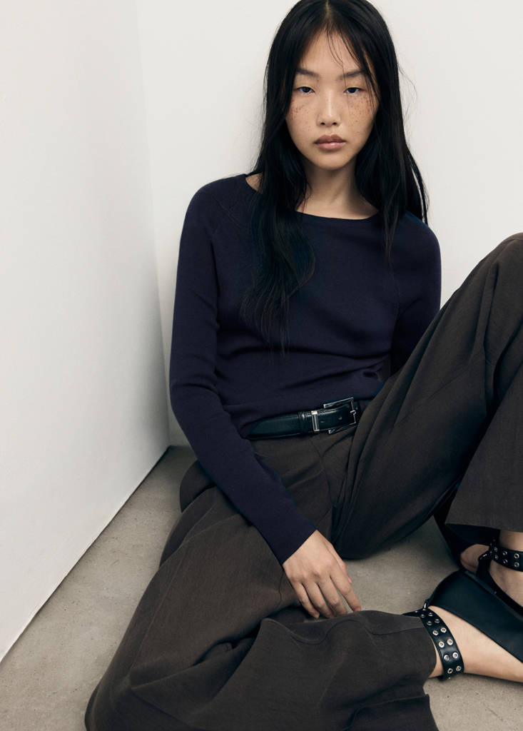 Pull-Over Maille Fine Manches Longues