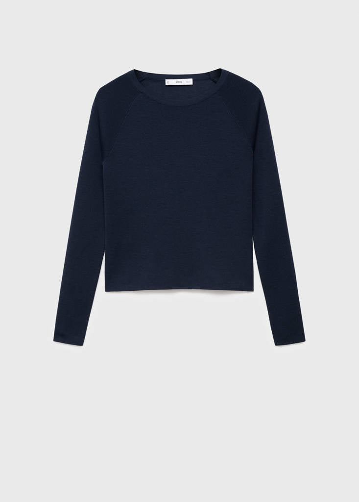 Pull-Over Maille Fine Manches Longues