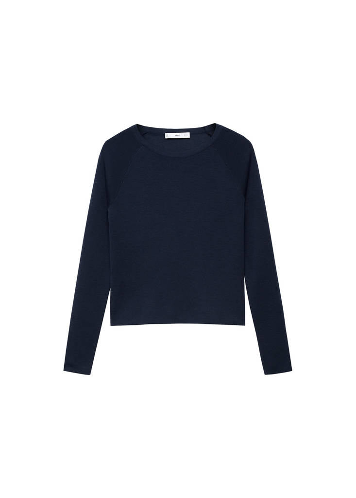 Pull-Over Maille Fine Manches Longues