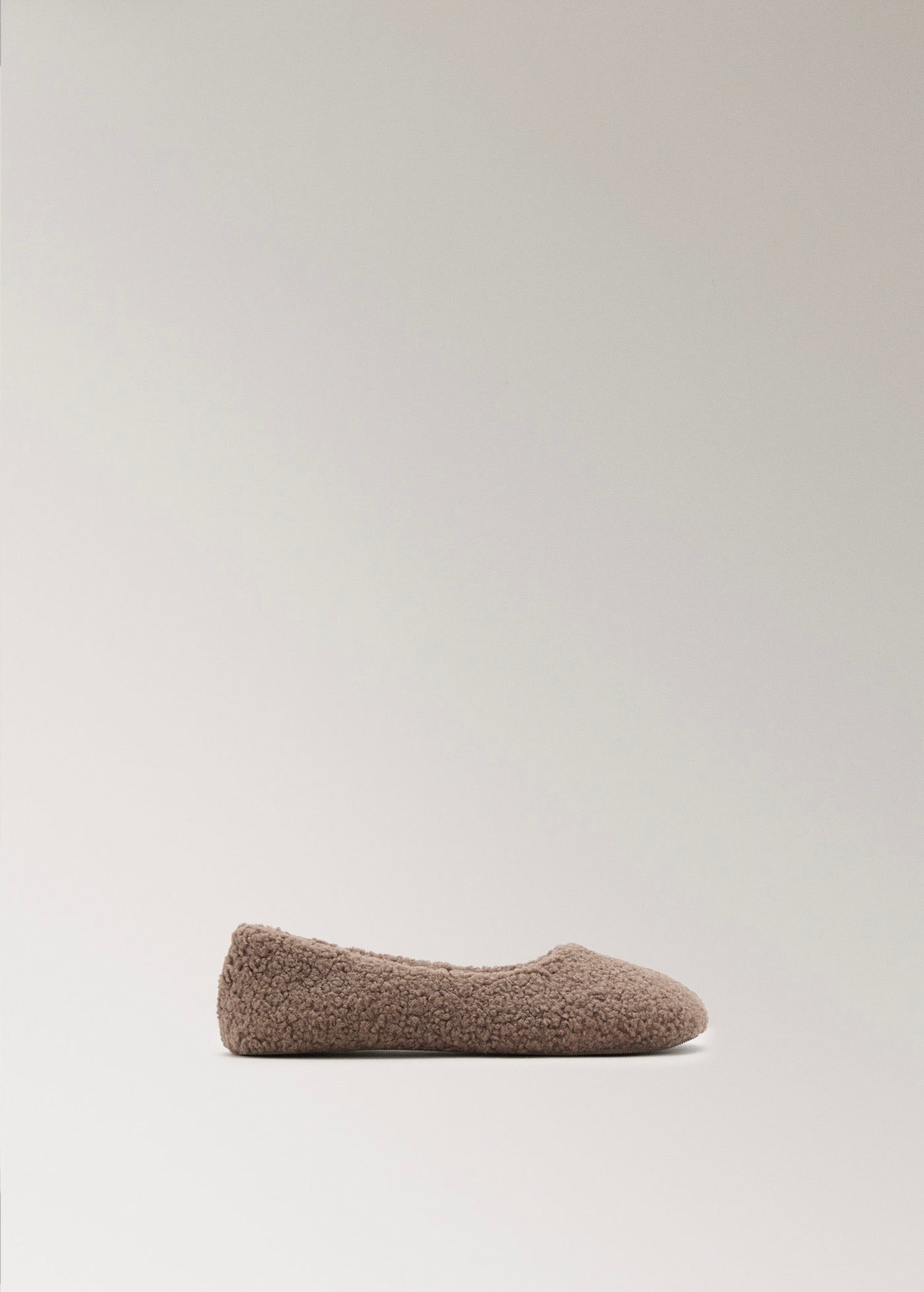 Ballerines En Mouton Retourné