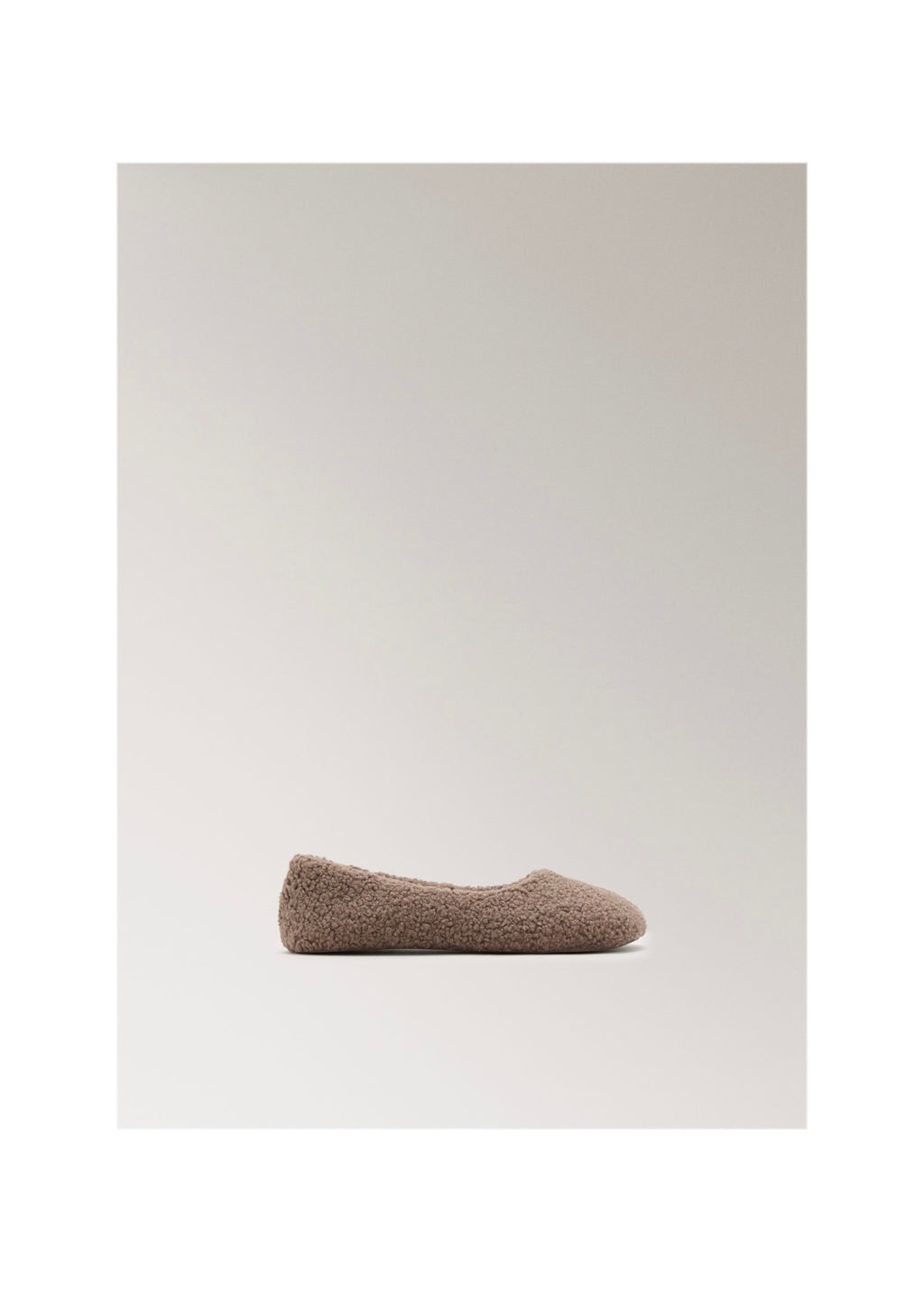 Ballerines En Mouton Retourné