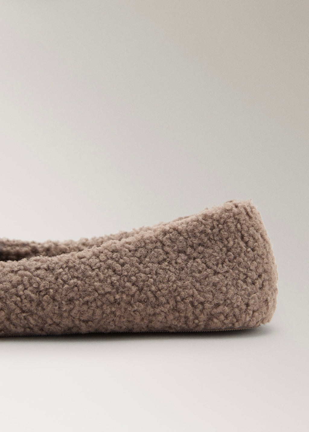 Ballerines En Mouton Retourné