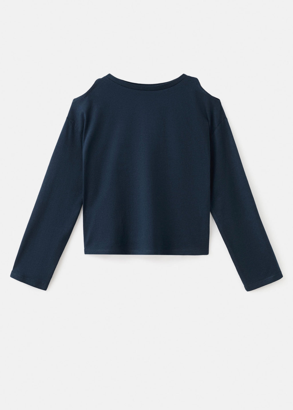 T-Shirt Cutout Bleu Marine - Fille