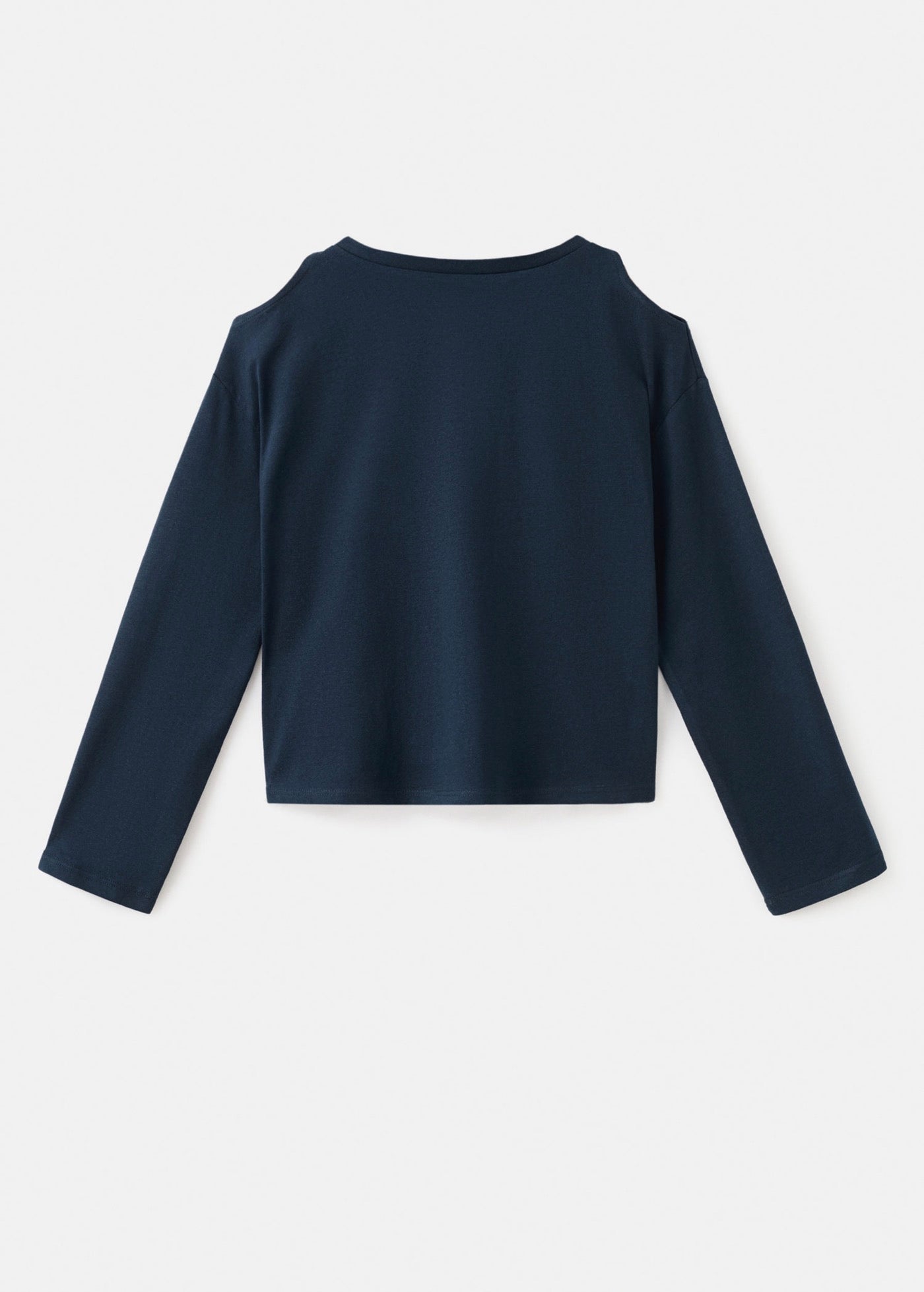 T-Shirt Cutout Bleu Marine - Fille