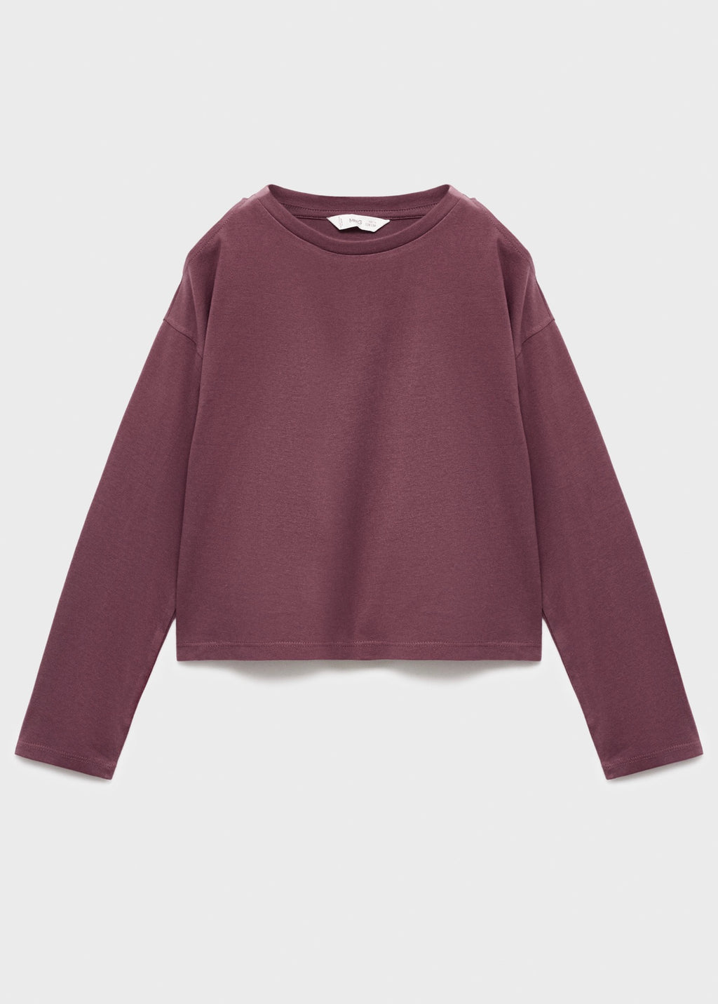 T-Shirt Cutout Bordeaux - Fille