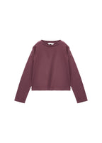 T-Shirt Cutout Bordeaux - Fille
