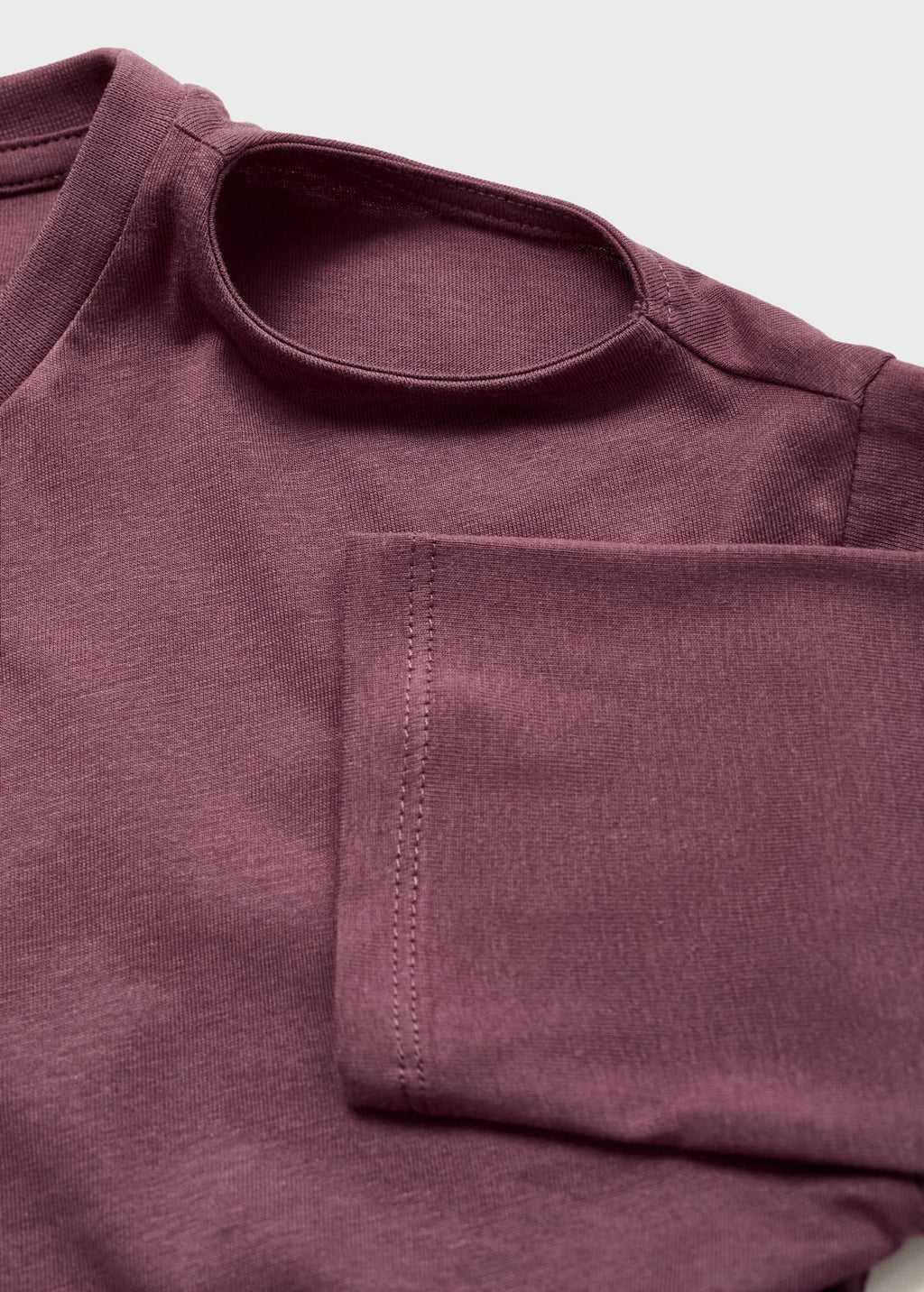 T-Shirt Cutout Bordeaux - Fille