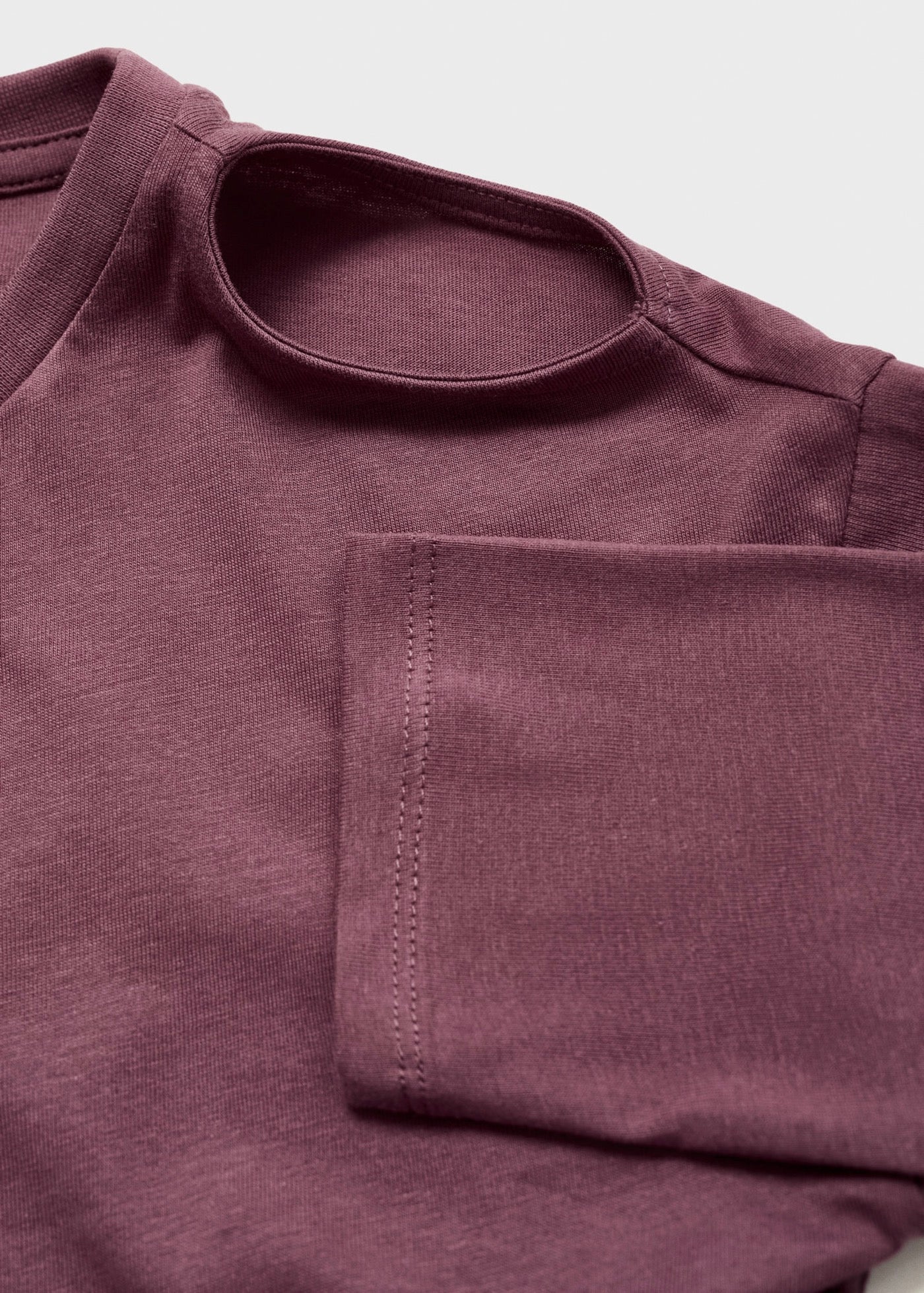 T-Shirt Cutout Bordeaux - Fille