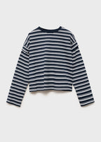 Camiseta Shouldr Azul Marino - Niña