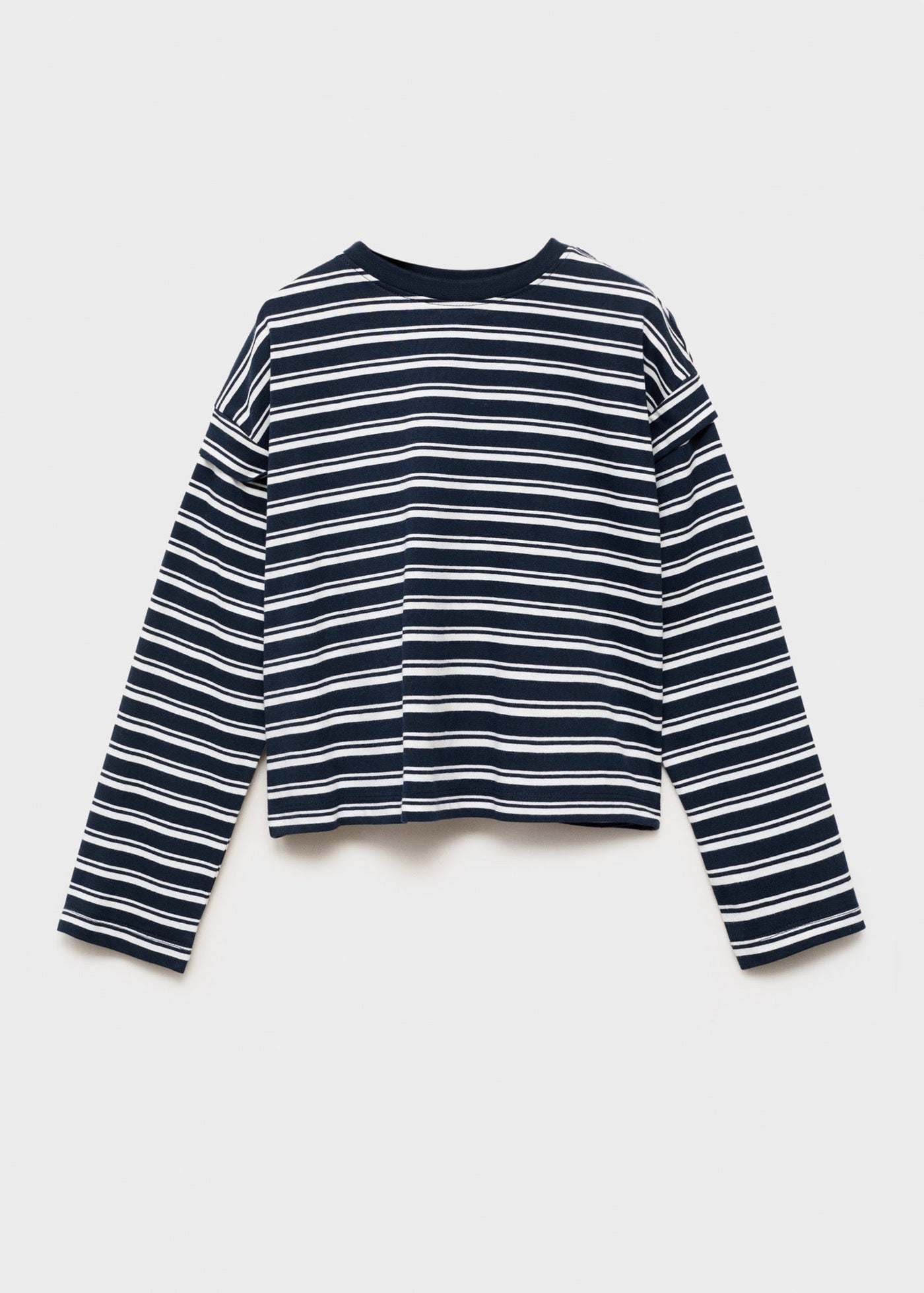 Camiseta Shouldr Azul Marino - Niña