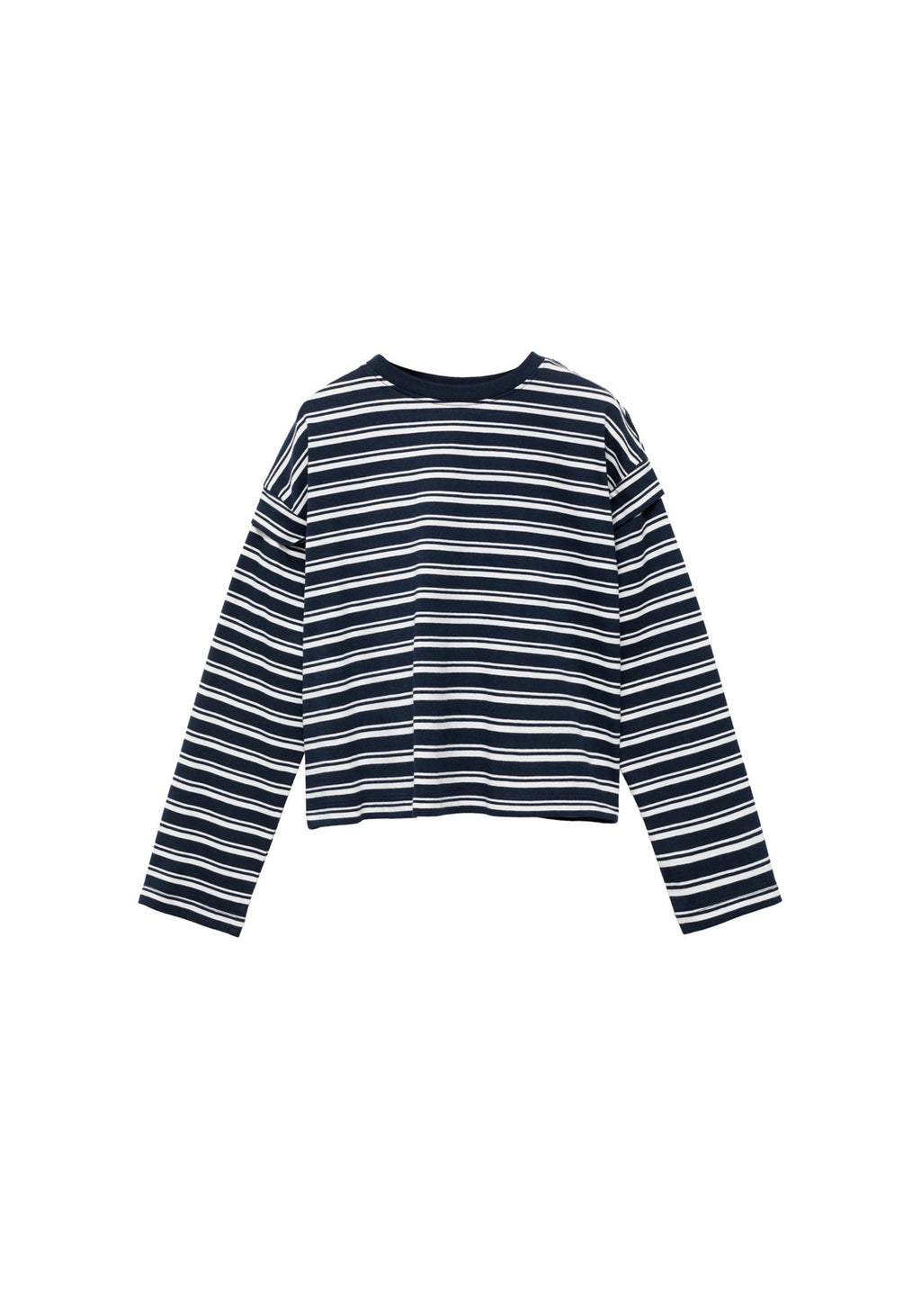 Camiseta Shouldr Azul Marino - Niña