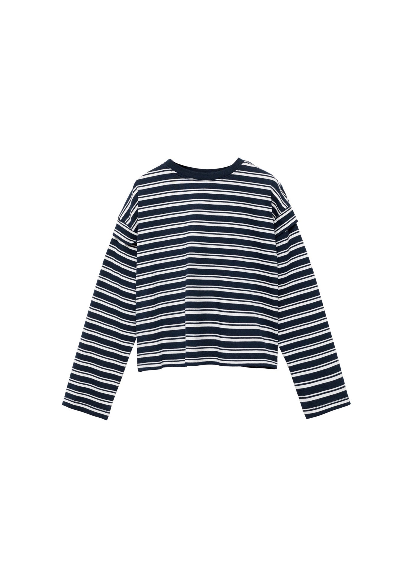 Camiseta Shouldr Azul Marino - Niña