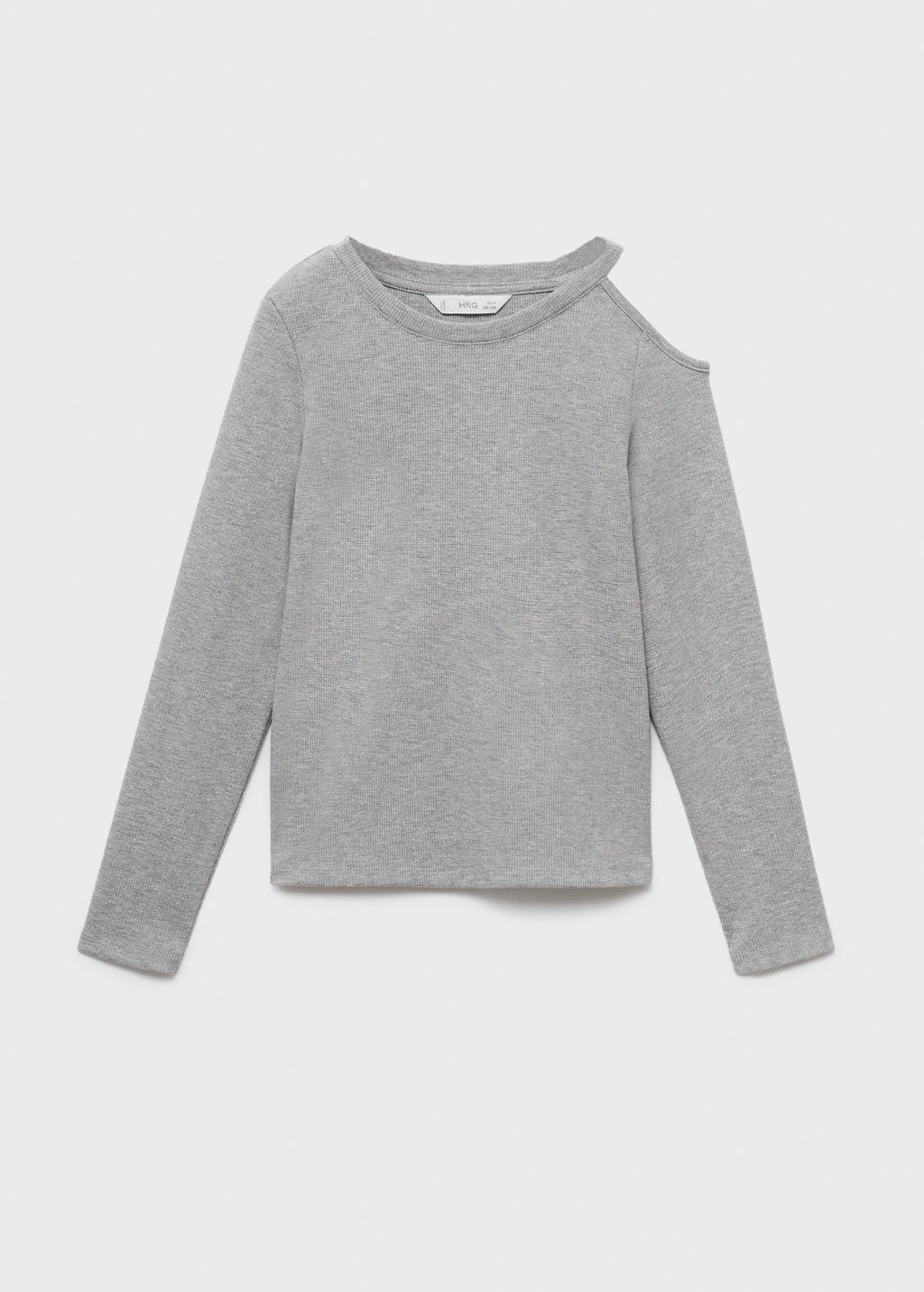 Camiseta Cutl Gris Medio Jaspeado - Niña