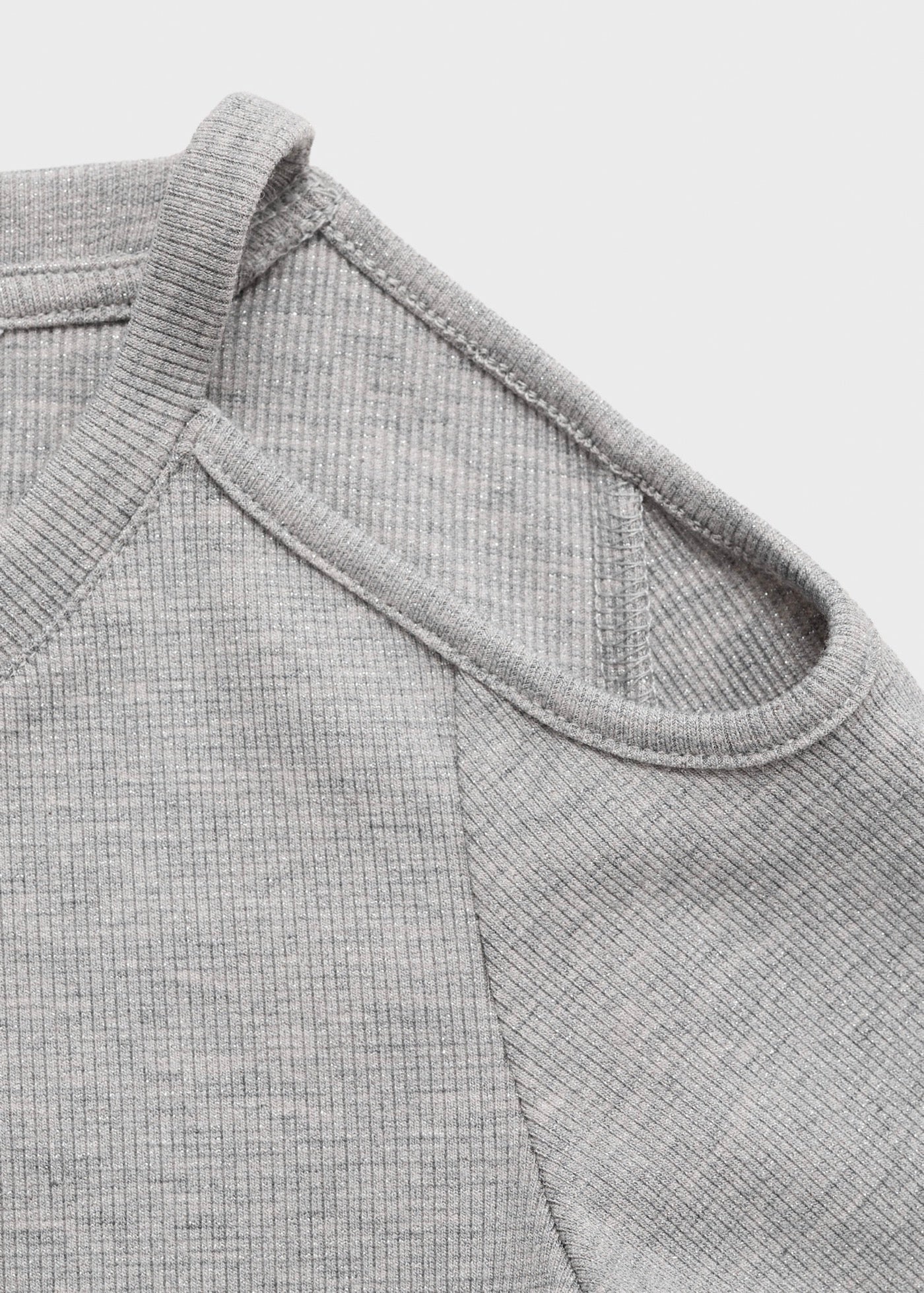 Camiseta Cutl Gris Medio Jaspeado - Niña