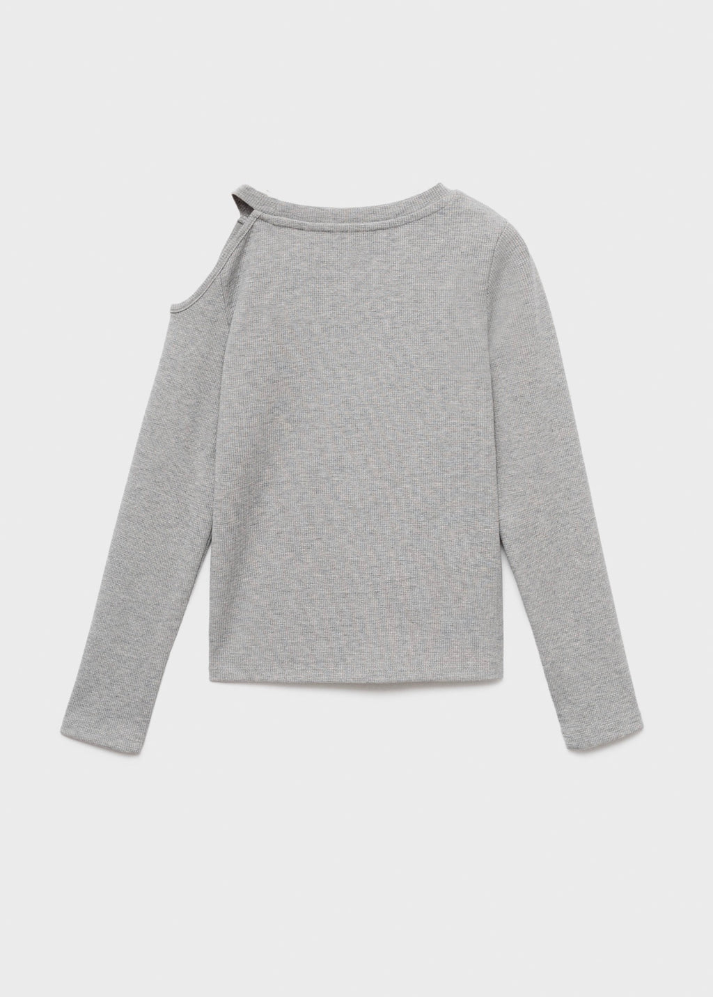 Camiseta Cutl Gris Medio Jaspeado - Niña