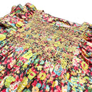 Bonpoint - Robe À Fleurs Multicolore Avec Broderies - 3 Ans