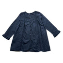 Bonpoint - Robe Bleu Marine À Pois - 2 Ans