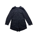 Bonpoint - Combishort Noire En Laine - 8 Ans