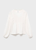 Camiseta Entre Blanco Roto - Niña