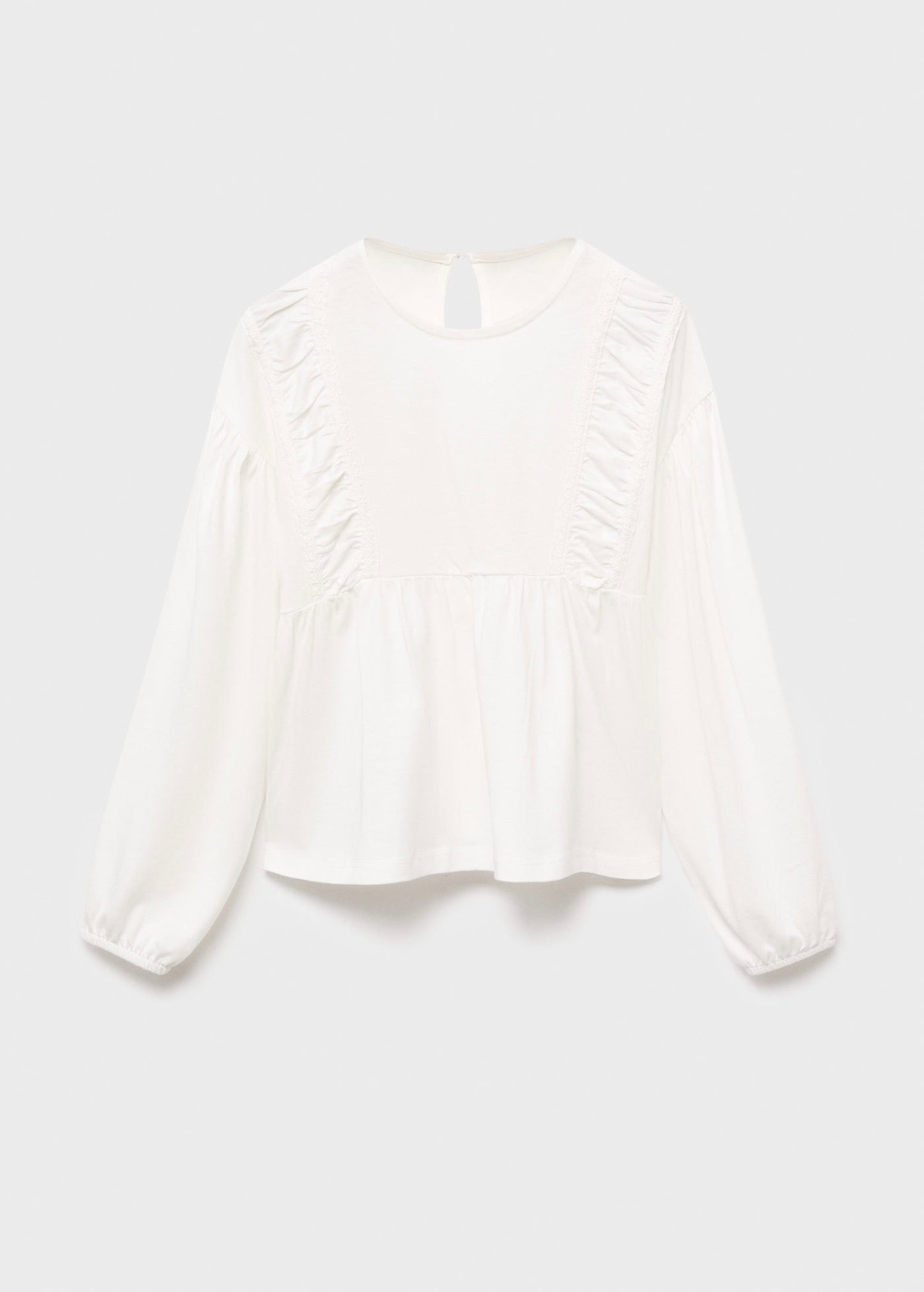Camiseta Entre Blanco Roto - Niña