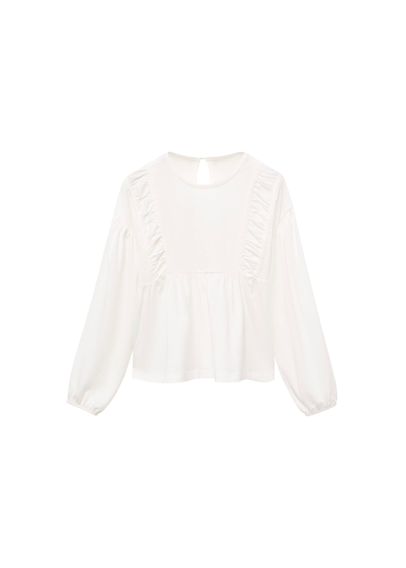 Camiseta Entre Blanco Roto - Niña