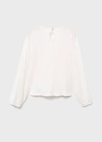 Camiseta Entre Blanco Roto - Niña