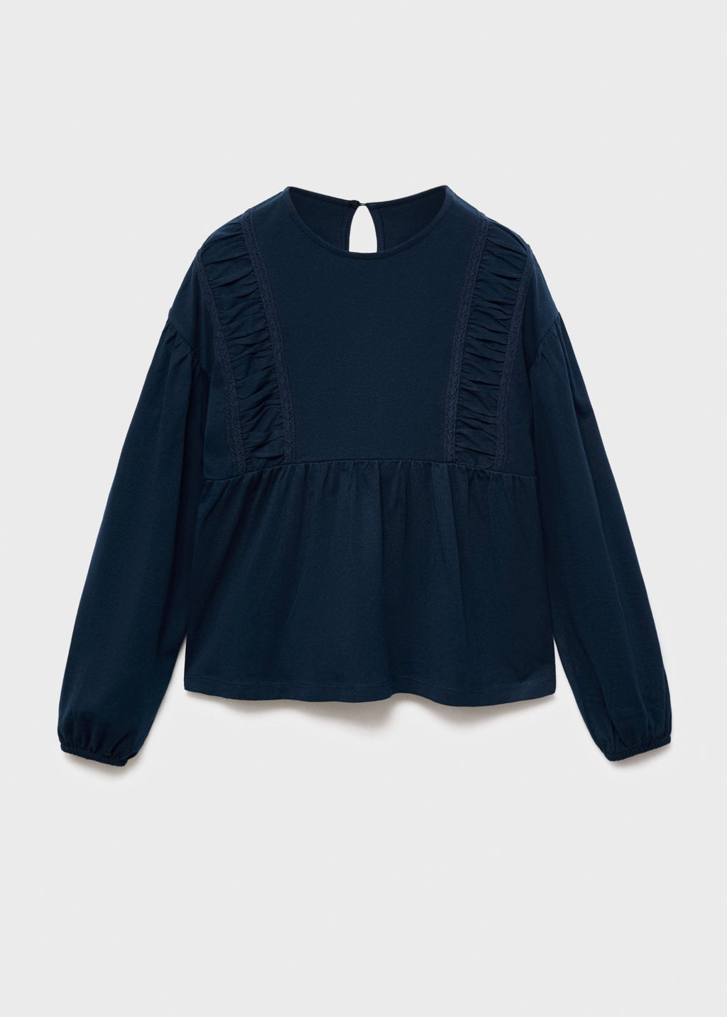 Camiseta Entre Azul Marino - Niña