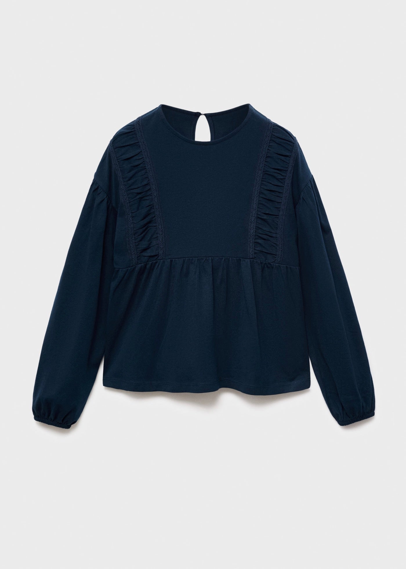 Camiseta Entre Azul Marino - Niña