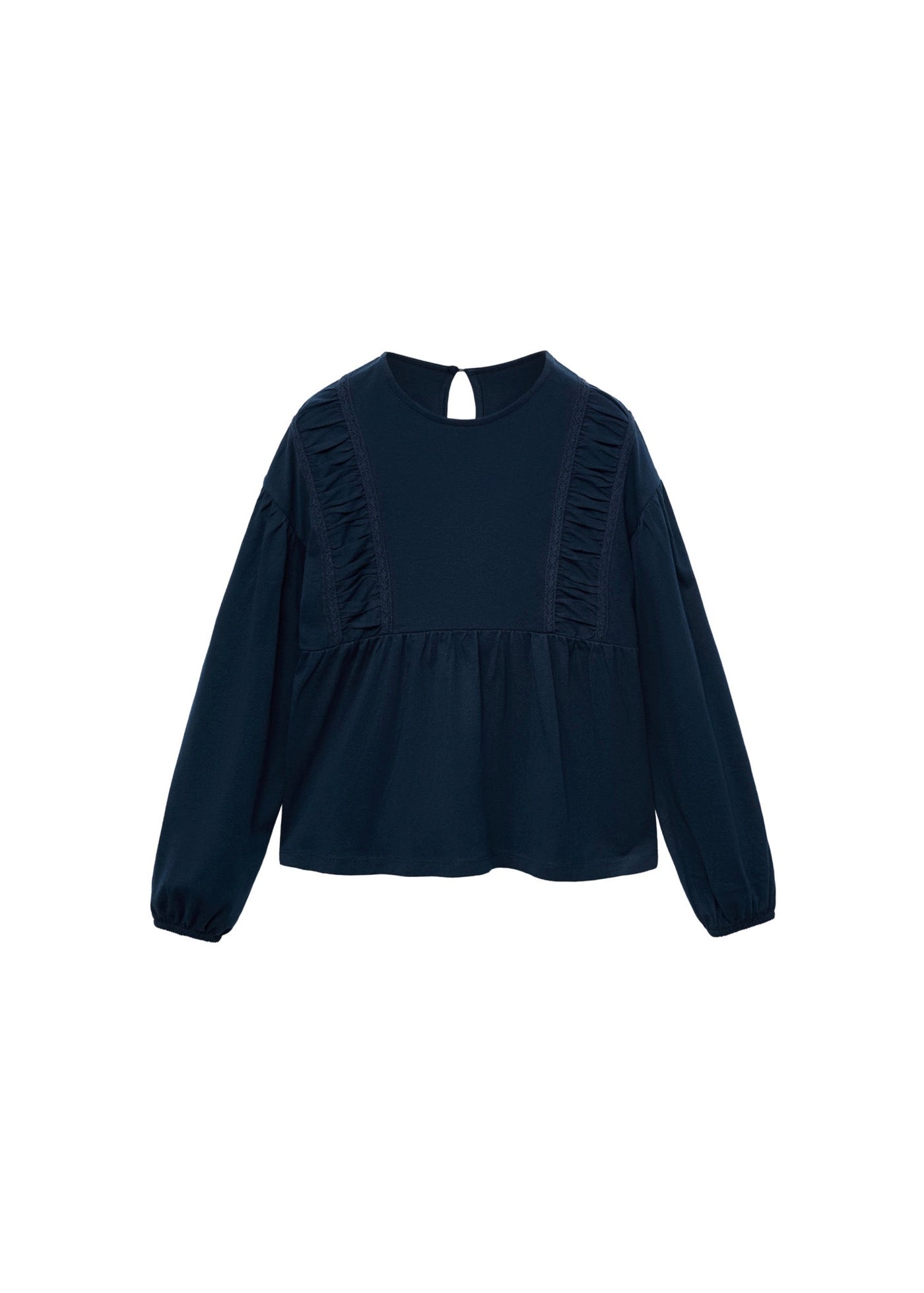 Camiseta Entre Azul Marino - Niña