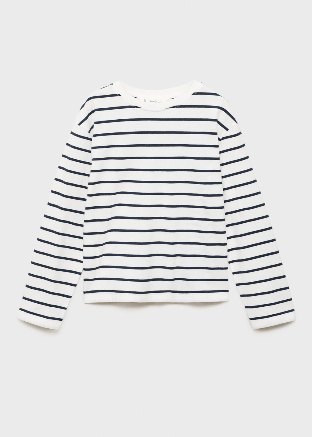 Camiseta Stripes Azul Marino - Niña