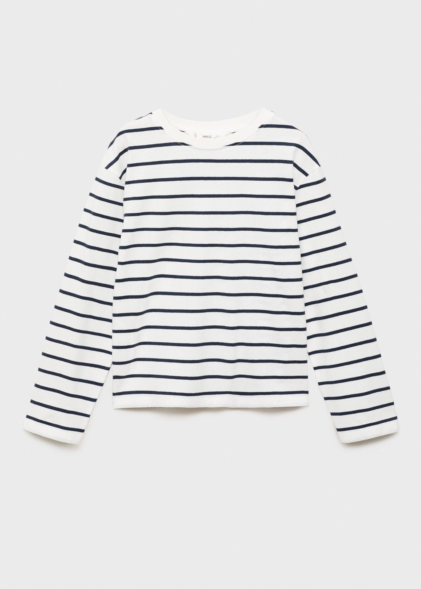 Camiseta Stripes Azul Marino - Niña