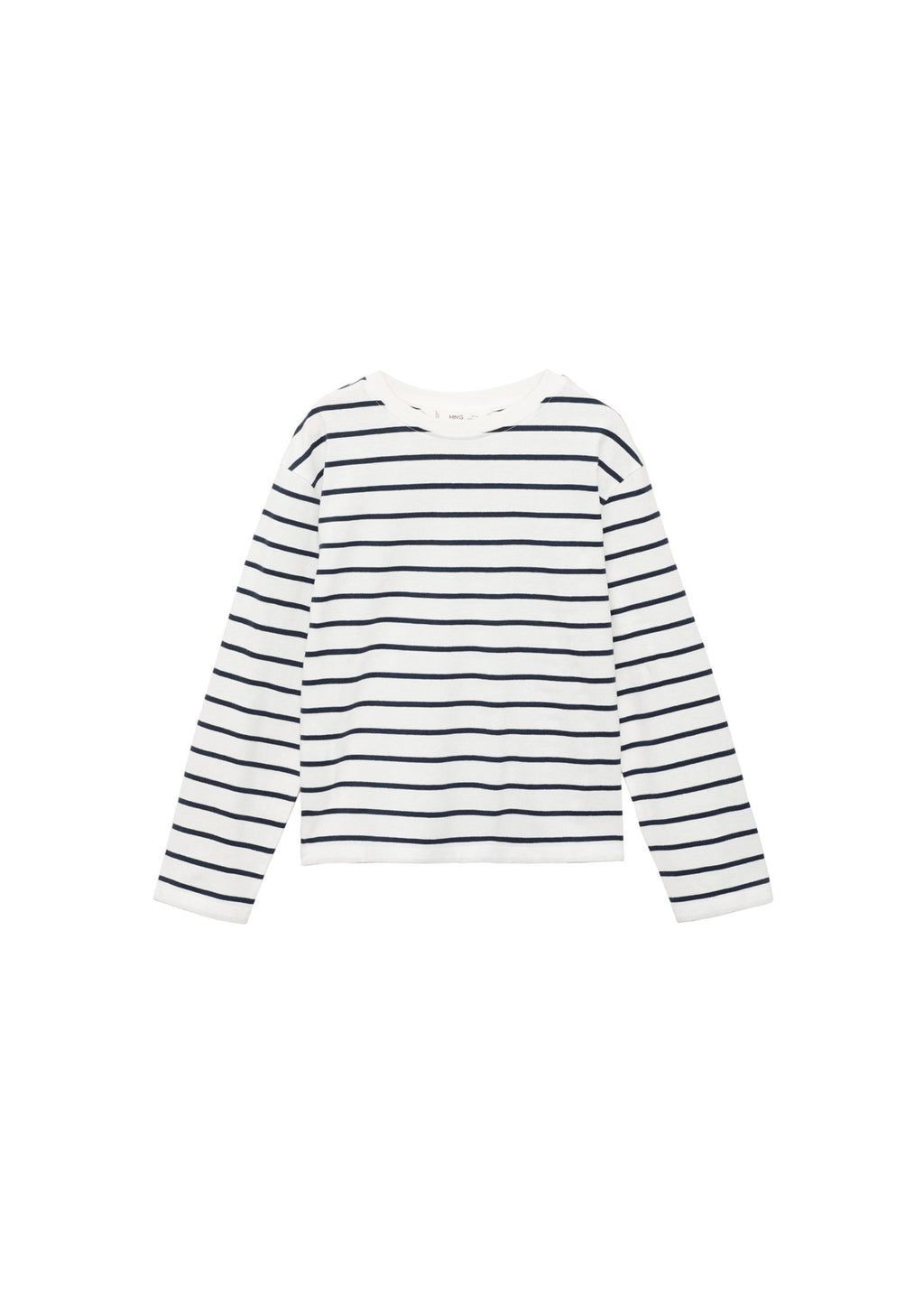 Camiseta Stripes Azul Marino - Niña