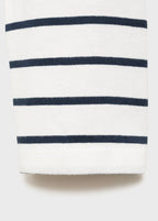 Camiseta Stripes Azul Marino - Niña