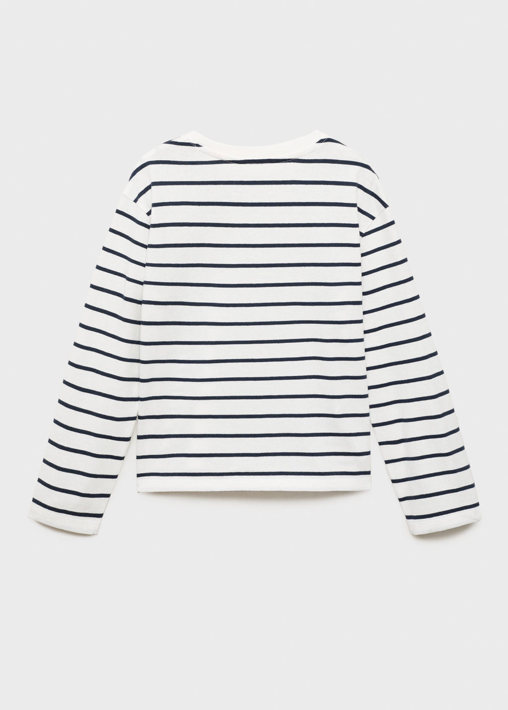 Camiseta Stripes Azul Marino - Niña