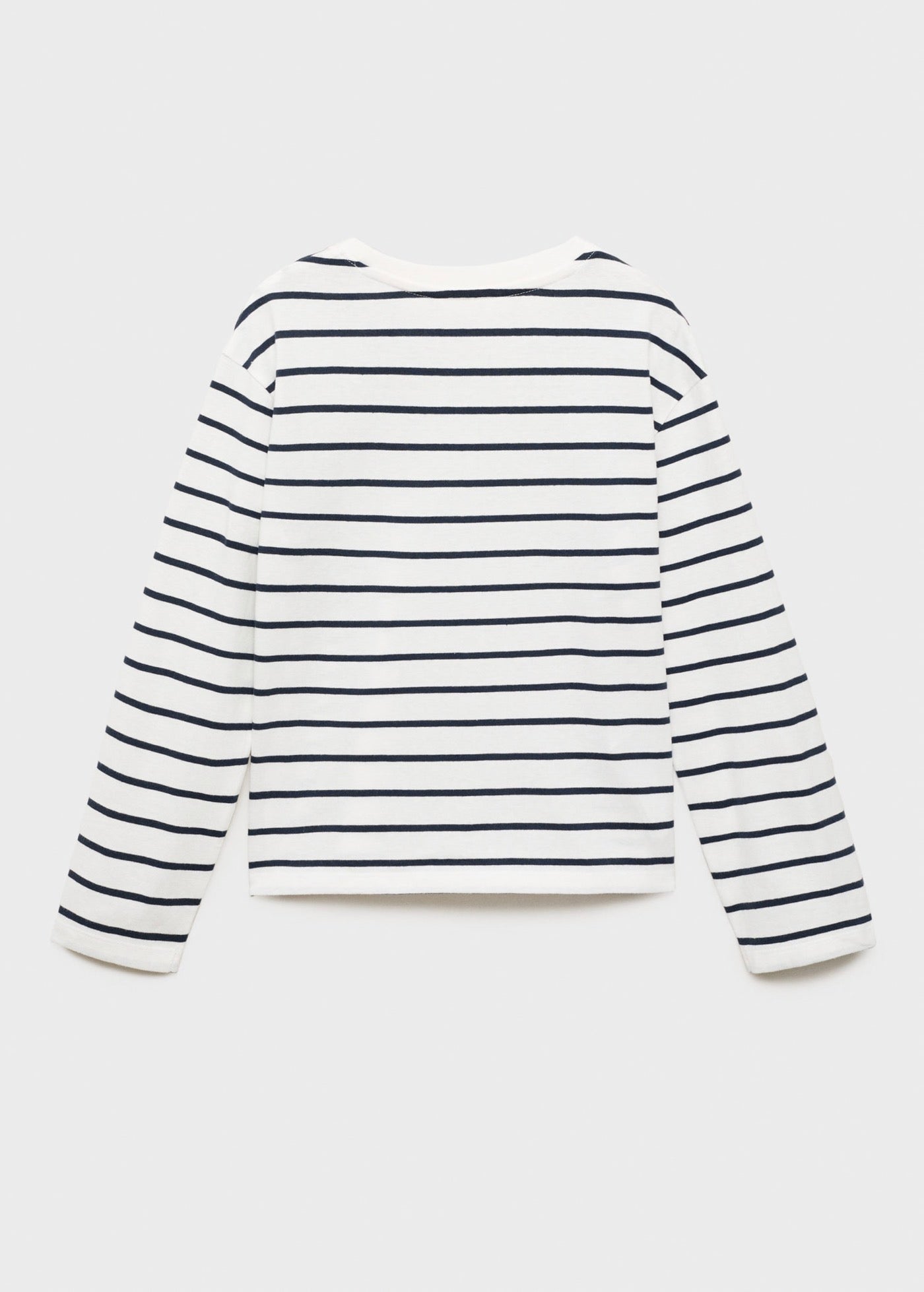 Camiseta Stripes Azul Marino - Niña