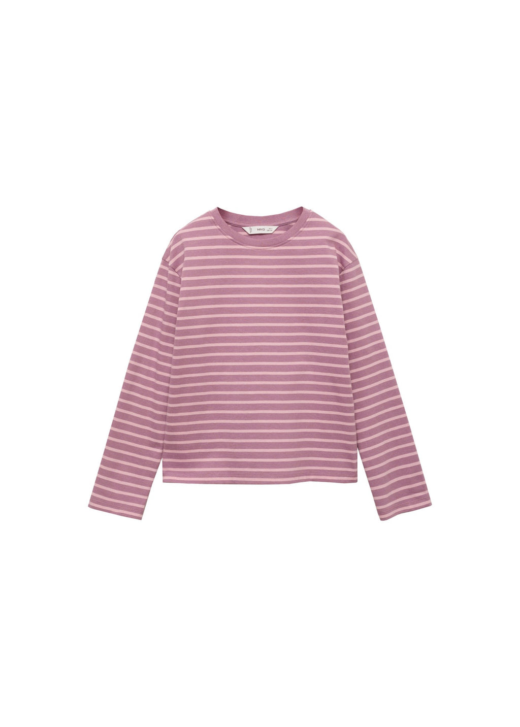 T-Shirt Stripes Rose - Fille
