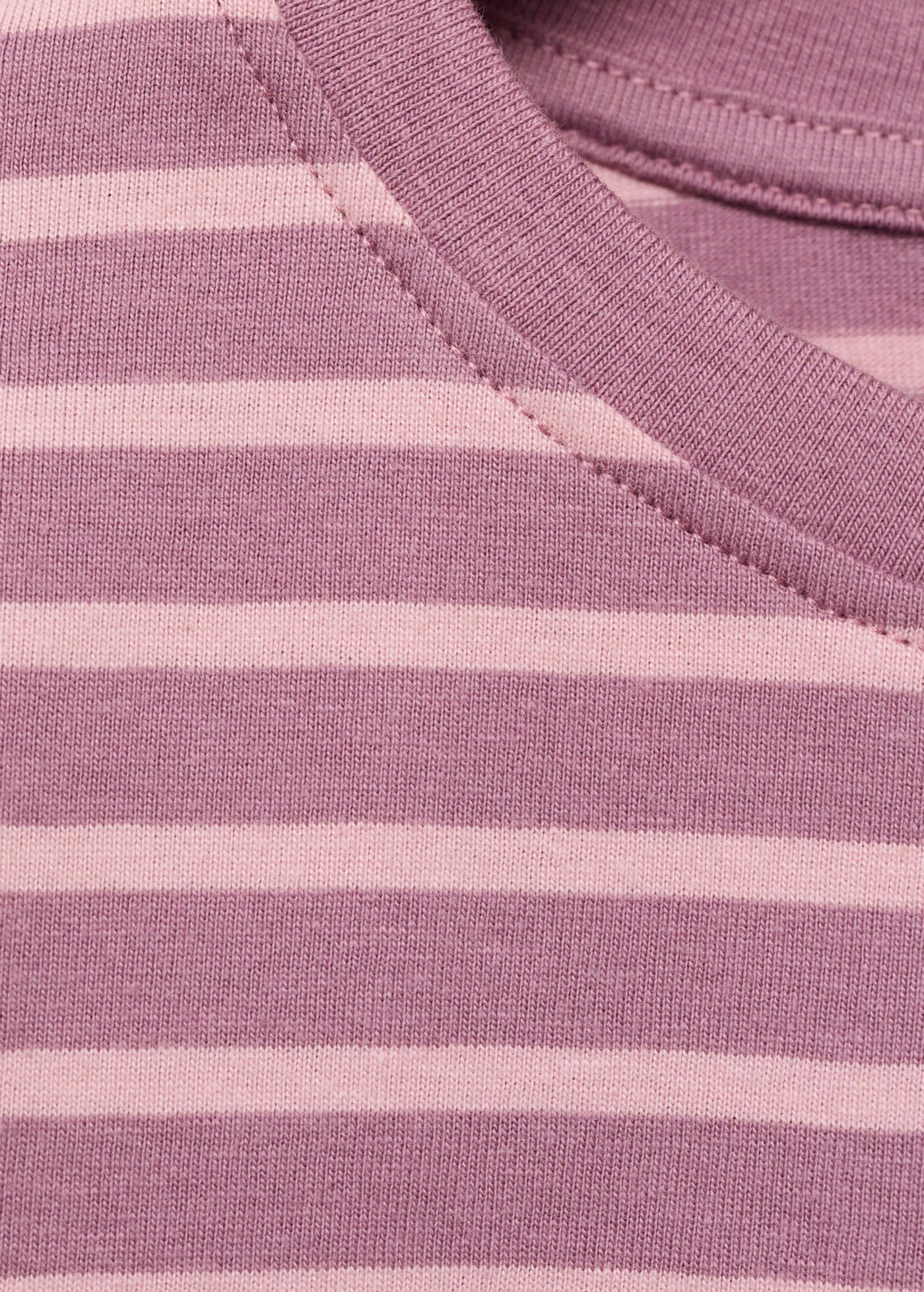 T-Shirt Stripes Rose - Fille