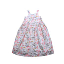 Bonpoint - Robe Crème À Fleurs Neuve - 8 Ans