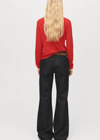 Pull-Over Maille Fine Col Rond