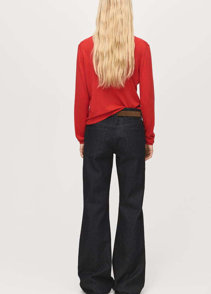 Pull-Over Maille Fine Col Rond
